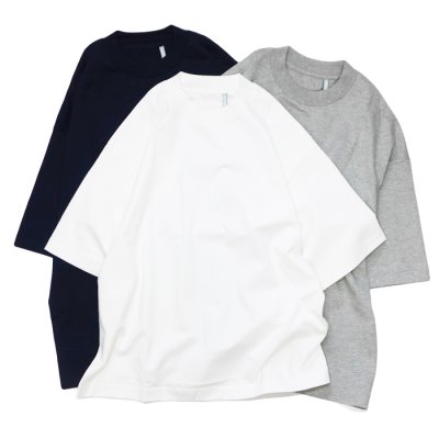 画像1: KAPTAIN SUNSHINE（キャプテンサンシャイン）Suvin Supima Tube Short Sleeve Tee Heavy（スビンスーピマチューブショートスリーブヘビーTシャツ）”SUVIN SUPIMA TUBE JERSEY HEAVY" / 3Colors（全3色展開）