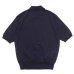 画像2: KAPTAIN SUNSHINE（キャプテンサンシャイン）Cotton Knit Poloshirt（コットンニットポロシャツ）/ Dark Navy（ダークネイビー） (2)