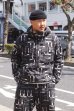 画像8: ENGINEERED GARMENTS（エンジニアードガーメンツ）Cagoule Shirt （カグールシャツ）"Cotton Tile Print Canvas" / Black（ブラック） (8)