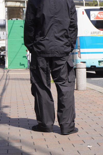 画像9: ENGINEERED GARMENTS（エンジニアードガーメンツ）FA PANT（FAパンツ）"Lightweight Nyco Poplin" / Black（ブラック）