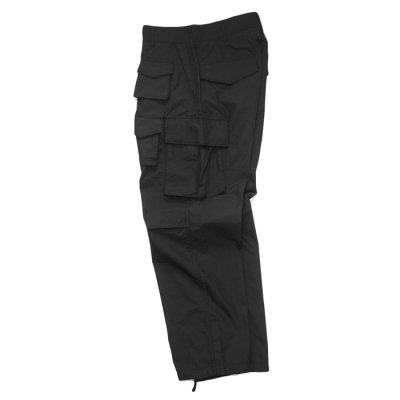 画像3: ENGINEERED GARMENTS（エンジニアードガーメンツ）FA PANT（FAパンツ）"Lightweight Nyco Poplin" / Black（ブラック）