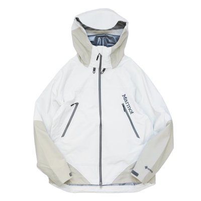 画像1: Marmot（マーモット）GTX Frey Jacket（ゴアテックスフレイジャケット）"GORE-TEX Preformance Fabric" / White×Beige（ホワイト×ベージュ）