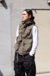 画像6: ENGINEERED GARMENTS（エンジニアードガーメンツ）Field Vest（フィールドベスト）"Cotton Sanded Cloth" / Khaki（カーキ） (6)