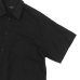 画像4: alvana（アルヴァナ）LINEN S/S REGULAR COLLAR SHIRT （リネンS/Sレギュラーカラーシャツ）/ Black（ブラック） (4)