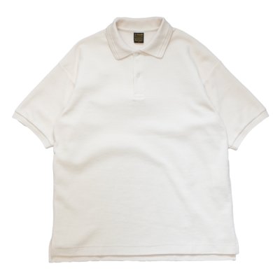 画像2: *A VONTADE（アボンタージ）Surfknit Polo SS（サーフニットポロSS） / Ecru（エクリュ）・INK（インク）
