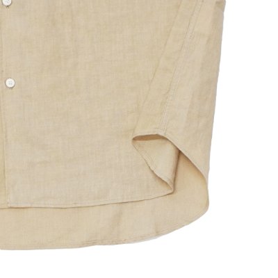 画像5: alvana（アルヴァナ）LINEN S/S REGULAR COLLAR SHIRT （リネンS/Sレギュラーカラーシャツ）/ Ecru（エクリュ）