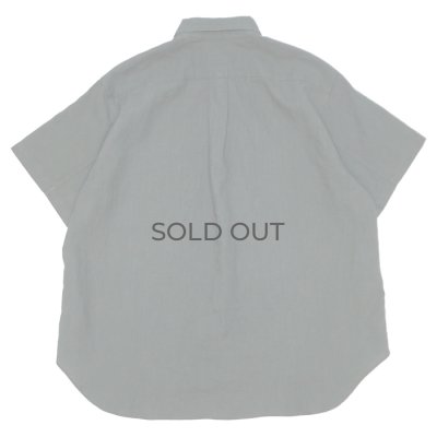 画像2: alvana（アルヴァナ）LINEN S/S REGULAR COLLAR SHIRT （リネンS/Sレギュラーカラーシャツ）/ Dark Khaki（ダークカーキ）