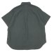 画像2: alvana（アルヴァナ）LINEN S/S REGULAR COLLAR SHIRT （リネンS/Sレギュラーカラーシャツ）/ Dark Khaki（ダークカーキ） (2)