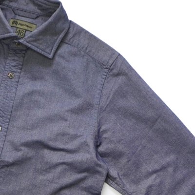 画像8: Nigel Cabourn（ナイジェル・ケーボン）BRITISH OFFICER'S SHIRT（ブリティッシュオフィサーズシャツ）”VINTAGE OXFORD" / 3Colors（全3色展開）