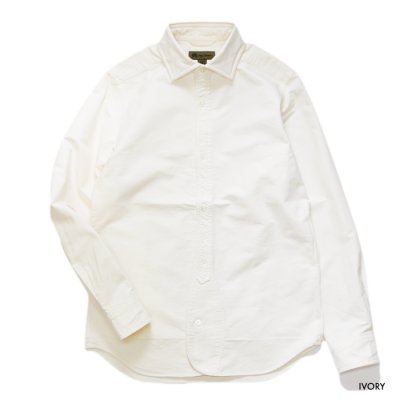 画像2: Nigel Cabourn（ナイジェル・ケーボン）BRITISH OFFICER'S SHIRT（ブリティッシュオフィサーズシャツ）”VINTAGE OXFORD" / 3Colors（全3色展開）