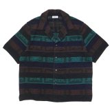COOHEM（コーヘン）HAWAIIAN QUILT KNIT SHIRT（ハワイアンキルトニットシャツ）/ Black（ブラック）