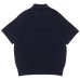 画像4: Yonetomi NEW BASIC（ヨネトミニューベーシック）LIGHT WAVE COTTON KNIT POLO（ライトウェーブコットンニットポロシャツ）/ Navy（ネイビー）・L,Brown（ライトブラウン） (4)