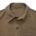 画像4: KAPTAIN SUNSHINE（キャプテンサンシャイン）Gaba.Work Shirt Jacket（ギャバワークシャツジャケット）/ Cub Brown（カブブラウン） (4)