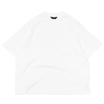 画像2: EVCON（エビコン）WIDE S/S TEE（ワイドショートスリーブTシャツ） / White（ホワイト）・Black（ブラック）