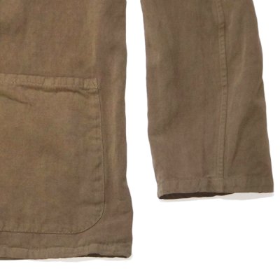 画像6: KAPTAIN SUNSHINE（キャプテンサンシャイン）Gaba.Work Shirt Jacket（ギャバワークシャツジャケット）/ Cub Brown（カブブラウン）