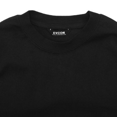 画像5: EVCON（エビコン）WIDE S/S TEE（ワイドショートスリーブTシャツ） / White（ホワイト）・Black（ブラック）