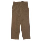 KAPTAIN SUNSHINE（キャプテンサンシャイン）Gaba.Buckleback Work Trousers（ギャバ バックルバックワークトラウザーズ） / Cub Brown（カブブラウン）