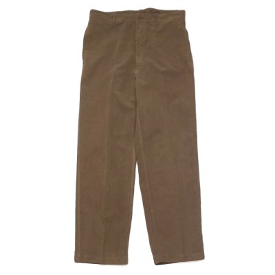 画像1: KAPTAIN SUNSHINE（キャプテンサンシャイン）Gaba.Buckleback Work Trousers（ギャバ バックルバックワークトラウザーズ） / Cub Brown（カブブラウン）
