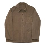 KAPTAIN SUNSHINE（キャプテンサンシャイン）Gaba.Work Shirt Jacket（ギャバワークシャツジャケット）/ Cub Brown（カブブラウン）