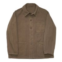 KAPTAIN SUNSHINE（キャプテンサンシャイン）Gaba.Work Shirt Jacket（ギャバワークシャツジャケット）/ Cub Brown（カブブラウン）