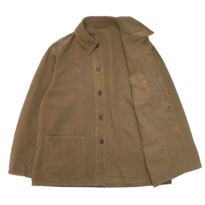 画像2: KAPTAIN SUNSHINE（キャプテンサンシャイン）Gaba.Work Shirt Jacket（ギャバワークシャツジャケット）/ Cub Brown（カブブラウン）