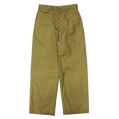 画像1: ENGINEERED GARMENTS（エンジニアードガーメンツ）Officer Pant（オフィサーパンツ）"Lightweight Nyco Cloth" / Kahki（カーキ）