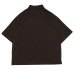 画像2: EVCON（エビコン）KANOKO POLO S/S TEE（カノコポロショートスリーブTシャツ） / Dark Brown（ダークブラウン） (2)