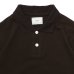 画像3: EVCON（エビコン）KANOKO POLO S/S TEE（カノコポロショートスリーブTシャツ） / Dark Brown（ダークブラウン） (3)