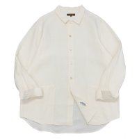 *A VONTADE（アボンタージ）Gardener Apron Shirts（ガーデナーエプロンシャツ）"Highcount Linen Chambray" / Ecru（エクリュ）