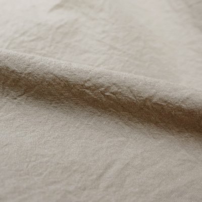 画像6: blurhms ROOTSTOCK（ブラームスルーツストック）Hard Twist Chambray Work Shirt S/S（ハードツイストシャンブレーシャツ S/S）/ Beige（ベージュ）