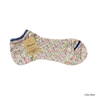 画像6: Mauna Kea（マウナケア）トップ切替リップルスニーカーソックス / 5Colors（全5色展開）※3足までメール便発送可