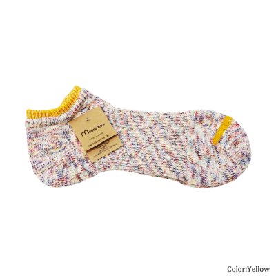 画像5: Mauna Kea（マウナケア）トップ切替リップルスニーカーソックス / 5Colors（全5色展開）※3足までメール便発送可