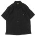 画像3: *A VONTADE（アボンタージ）Italian Open Collar Shirts SS（イタリアンオープンカラーシャツSS）"Highcount Linen Chambray" / Ecru（エクリュ）・Black（ブラック） (3)