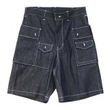 MODMNT（モドメント）MILL SHORT（ミルショーツ）/ Indigo（インディゴ）