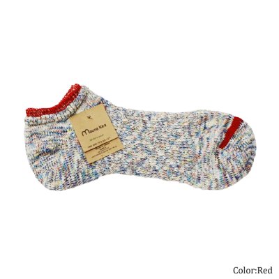 画像4: Mauna Kea（マウナケア）トップ切替リップルスニーカーソックス / 5Colors（全5色展開）※3足までメール便発送可