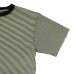画像4: Good On（グッドオン）Mini Stripe Short Sleeve Crew Neck Tee（ミニストライプショートスリーブクルーネックTシャツ） / Lemon（レモン） (4)