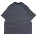 画像2: EVCON（エビコン）BORDER WIDE S/S TEE（ボーダーワイドショートスリーブTシャツ） / Black（ブラック） (2)