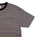 画像4: felco（フェルコ） S/S Crew Pocket Tee（S/SクルーポケットTシャツ）”OLD PAPER STRIPE" / Blue Beige×Black Stripe（ブルーベージュ×ブラックストライプ） (4)