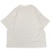 画像2: EVCON（エビコン）BORDER WIDE S/S TEE（ボーダーワイドショートスリーブTシャツ） / Ivory（アイボリー） (2)