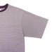 画像4: KAPTAIN SUNSHINE（キャプテンサンシャイン）Hard Twisted Stripe Jersey SS Tee（ハードツイステッドストライプジャージーショートスリーブTee）"HARD TWISTED COTTON BORDER JERSEY" / Grey Multi Stripe（グレーマルチストライプ） (4)