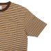 画像4: felco（フェルコ） S/S Crew Pocket Tee（S/SクルーポケットTシャツ）”OLD PAPER STRIPE" / Brown Beige×Oramnge Stripe（ブラウンベージュ×オレンジストライプ） (4)