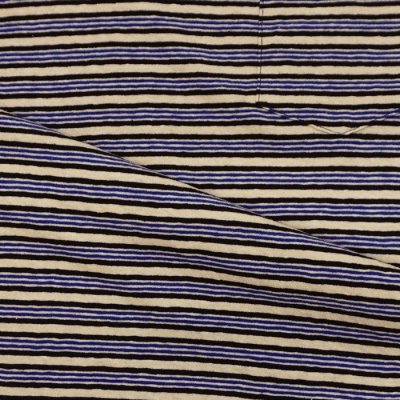 画像6: felco（フェルコ） S/S Crew Pocket Tee（S/SクルーポケットTシャツ）”OLD PAPER STRIPE" / Blue Beige×Black Stripe（ブルーベージュ×ブラックストライプ）