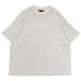 画像1: EVCON（エビコン）BORDER WIDE S/S TEE（ボーダーワイドショートスリーブTシャツ） / Ivory（アイボリー） (1)