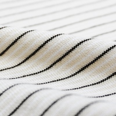 画像6: EVCON（エビコン）BORDER WIDE S/S TEE（ボーダーワイドショートスリーブTシャツ） / Ivory（アイボリー）