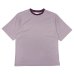 画像1: KAPTAIN SUNSHINE（キャプテンサンシャイン）Hard Twisted Stripe Jersey SS Tee（ハードツイステッドストライプジャージーショートスリーブTee）"HARD TWISTED COTTON BORDER JERSEY" / Grey Multi Stripe（グレーマルチストライプ） (1)