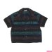 画像1: COOHEM（コーヘン）W's HAWAIIAN QUILT KNIT SHIRT（ウィメンズ ハワイアンキルトニットシャツ）/ Black（ブラック） (1)