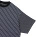 画像4: EVCON（エビコン）BORDER WIDE S/S TEE（ボーダーワイドショートスリーブTシャツ） / Black（ブラック） (4)