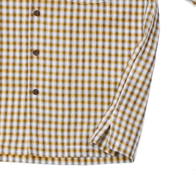 画像5: SERO（セロ）Dobby Omble SS Open Collar Shirt（ドビーオンブレショートスリーブオープンカラーシャツ） / Mustard（マスタード）