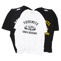 SIERRA DESIGNS（シエラデザインズ）YOSEMITE NATIONAL PARK TEE（ヨセミテナショナルパークプリントTシャツ） / 3Colors（全3色展開）