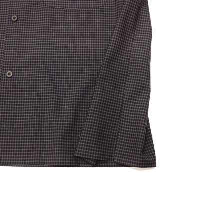 画像5: KAPTAIN SUNSHINE（キャプテンサンシャイン）Summer Wool Open Collar SS Shirt（サマーウールオープンカラーショートスリーブシャツ）/ Brown Plaid（ブラウンチェック）